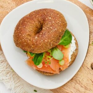 Bagel zalm & roomkaas