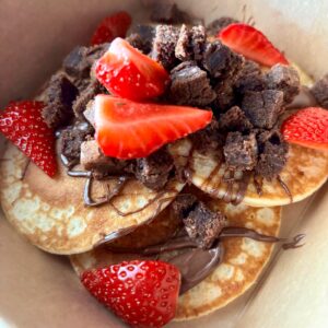 Loaded American pancakes - Chocolade
