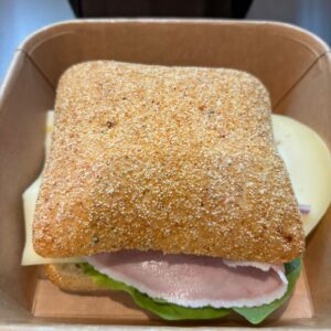 Broodje smos kaas hesp