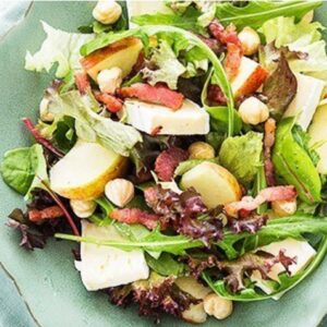 Salade appel brie