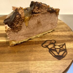 Chocolade bavarois taart (1p)