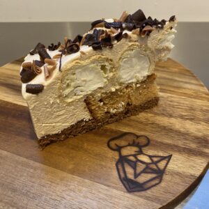 Profiterole bavarois taart (1p)