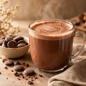 Warme chocolade melk